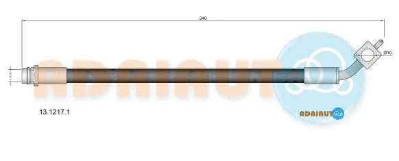 Flexible de frein ADRIAUTO 13.1217.1