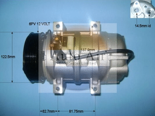 Compresseur, climatisation AUTO AIR GLOUCESTER 14-9700P