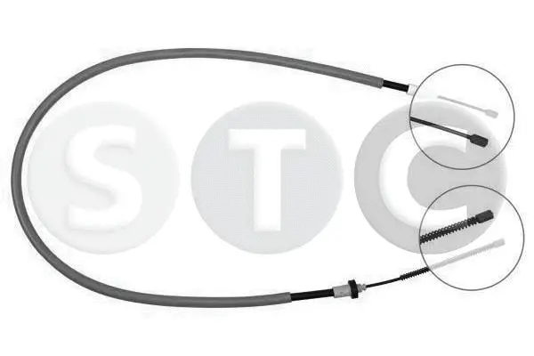 Tirette à câble, frein de stationnement STC T483075