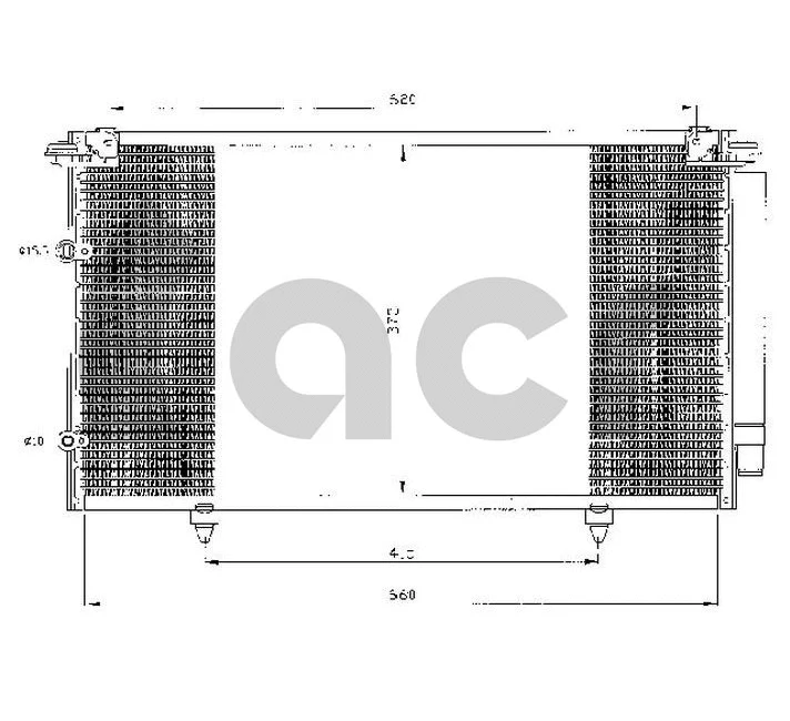 Condenseur, climatisation ACR 300480
