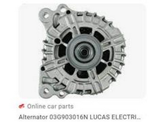 Alternateur ZPY 03G903016N