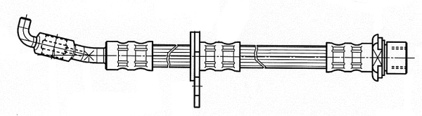 Flexible de frein CEF 512223