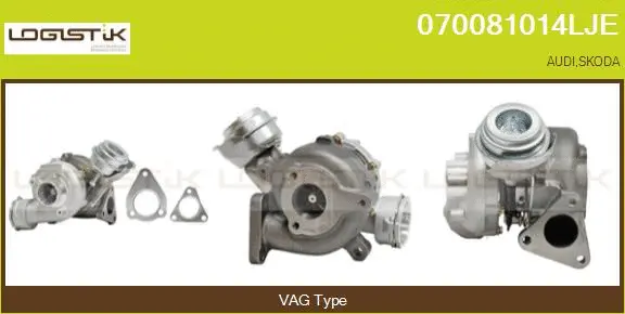 Turbocompresseur, suralimentation LGK 070081014LJE
