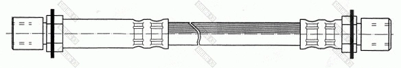 Flexible de frein GIRLING 9001136