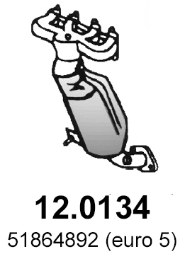 Catalyseur ASSO 12.0134