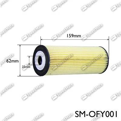 Filtre à huile SpeedMate SM-OFY001