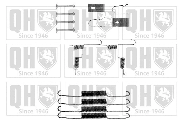 Kit d'accessoires, mâchoire de frein QUINTON HAZELL BFK270
