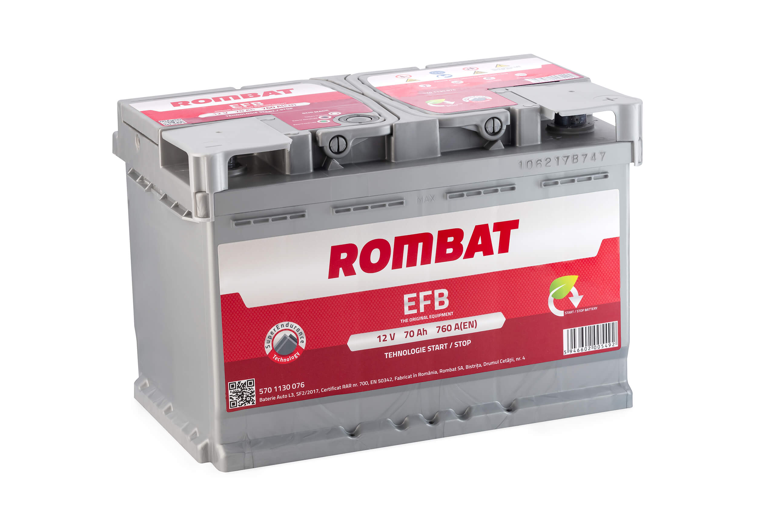 Batterie de démarrage ROMBAT 570 1130 076
