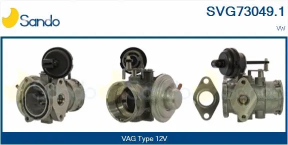 Vanne EGR SANDO SVG73049.1