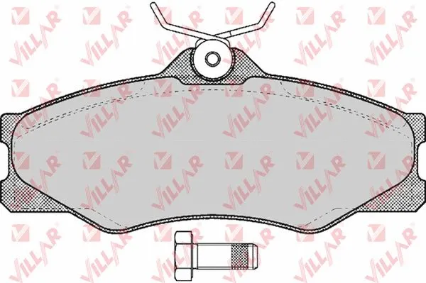 Kit de plaquettes de frein, frein à disque VILLAR 626.0325