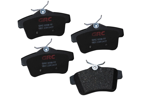 Kit de plaquettes de frein, frein à disque GRC - Ultra Brakes GCD1831