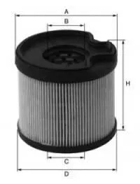 Filtre à carburant UNIFLUX FILTERS XN650