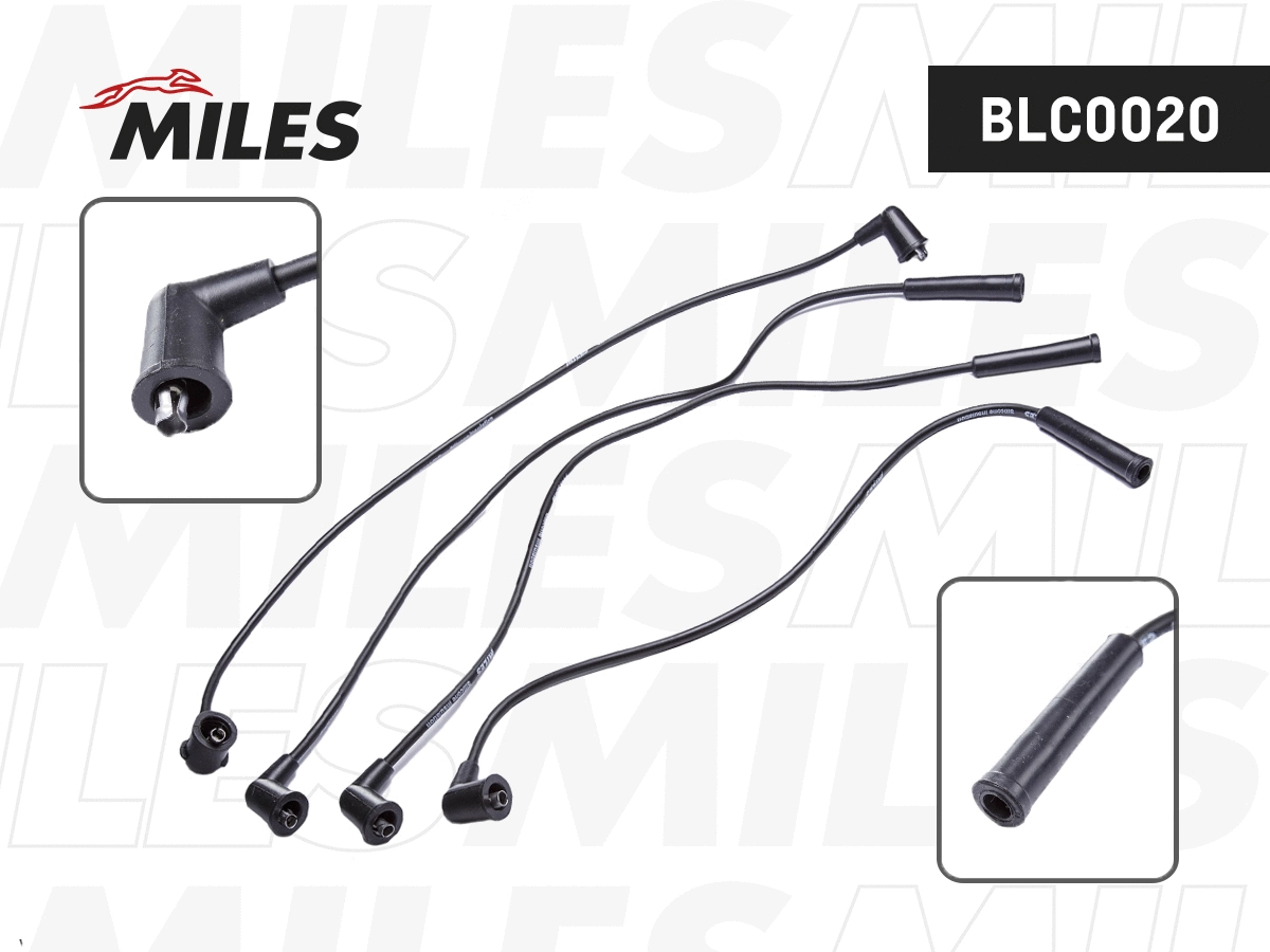 Kit de câbles d'allumage MILES BLC0020