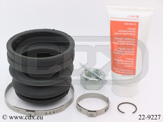 Jeu de joints-soufflets, arbre de commande CDX 22-9227