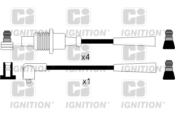 Kit de câbles d'allumage QUINTON HAZELL XC1032