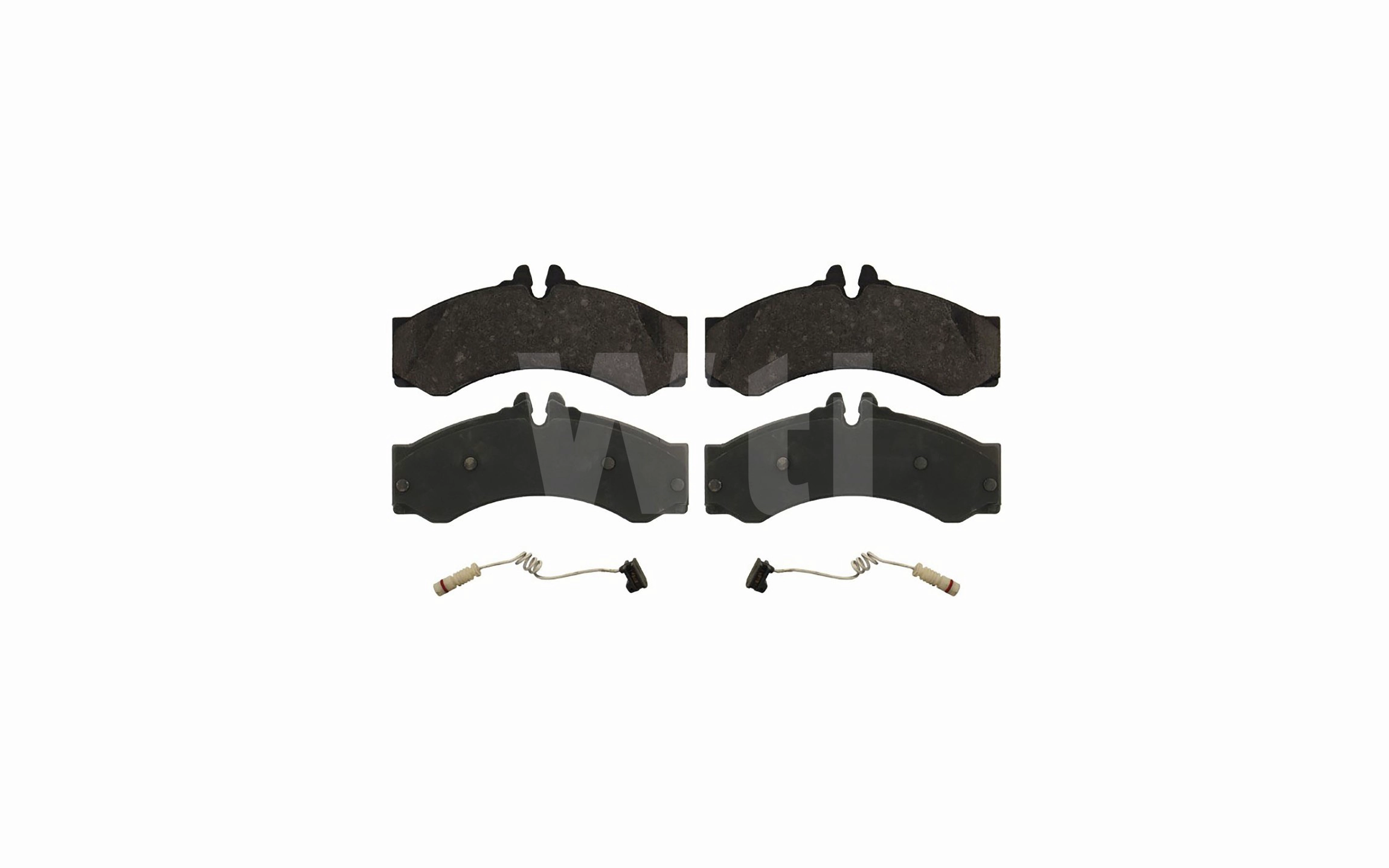 Kit de plaquettes de frein, frein à disque Wti Automotive K711085