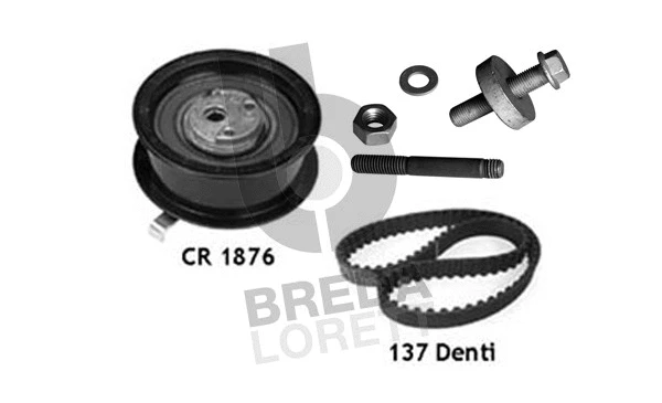 Kit de courroie crantée BREDA LORETT KCD0045