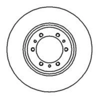 Disque de frein ABTEX BD653V
