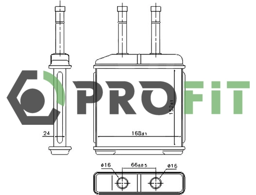 Système de chauffage PROFIT 1760-0105