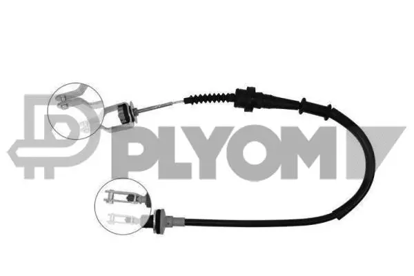 Tirette à câble, commande d'embrayage PLYOM P069016