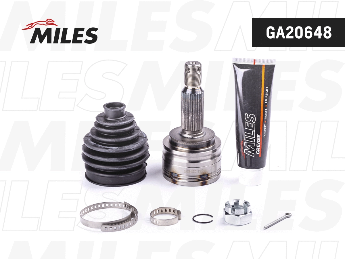 Jeu de joints, arbre de transmission MILES GA20648