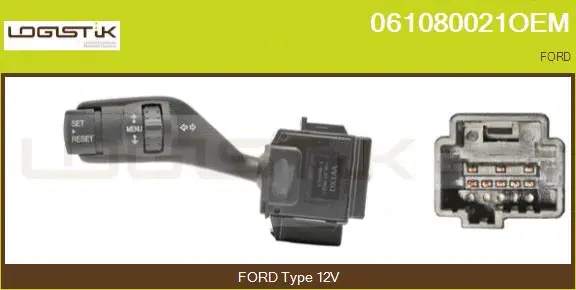 Commutateur de colonne de direction LGK 061080021OEM