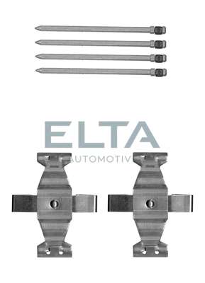 Kit d'accessoires, plaquette de frein à disque ELTA AUTOMOTIVE EA8545
