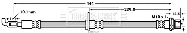 Flexible de frein BORG & BECK BBH7620