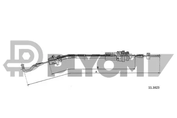 Câble d'accélération PLYOM P766085
