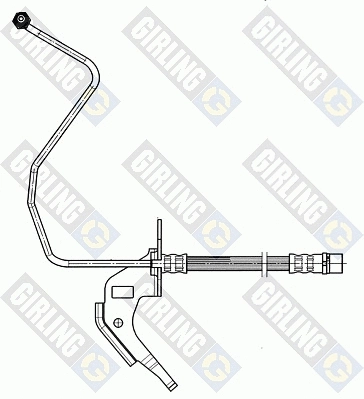 Flexible de frein GIRLING 9004564