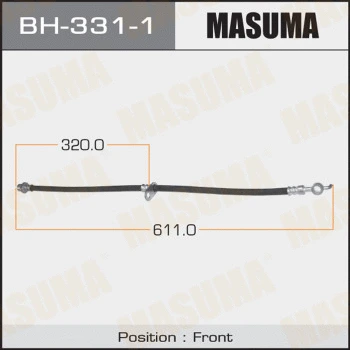 Flexible de frein MASUMA BH-331-1