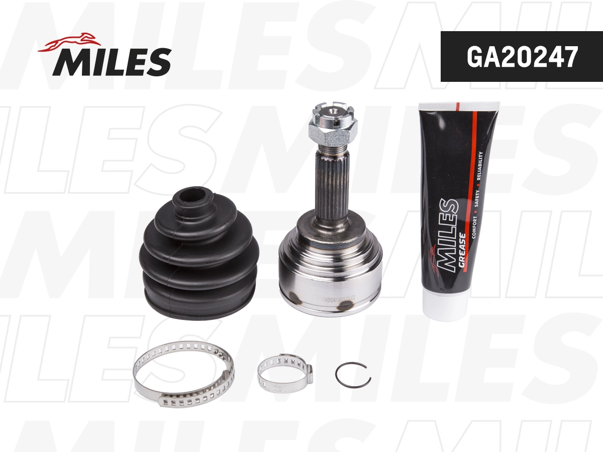 Jeu de joints, arbre de transmission MILES GA20247