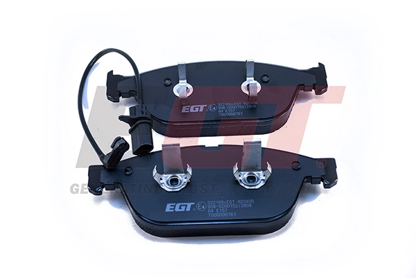 Kit de plaquettes de frein, frein à disque EGT 322106cEGT