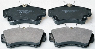 Kit de plaquettes de frein, frein à disque DENCKERMANN B111237