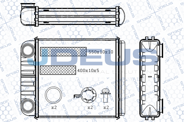 Système de chauffage JDEUS M-2750030