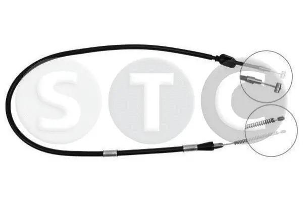 Tirette à câble, frein de stationnement STC T480406