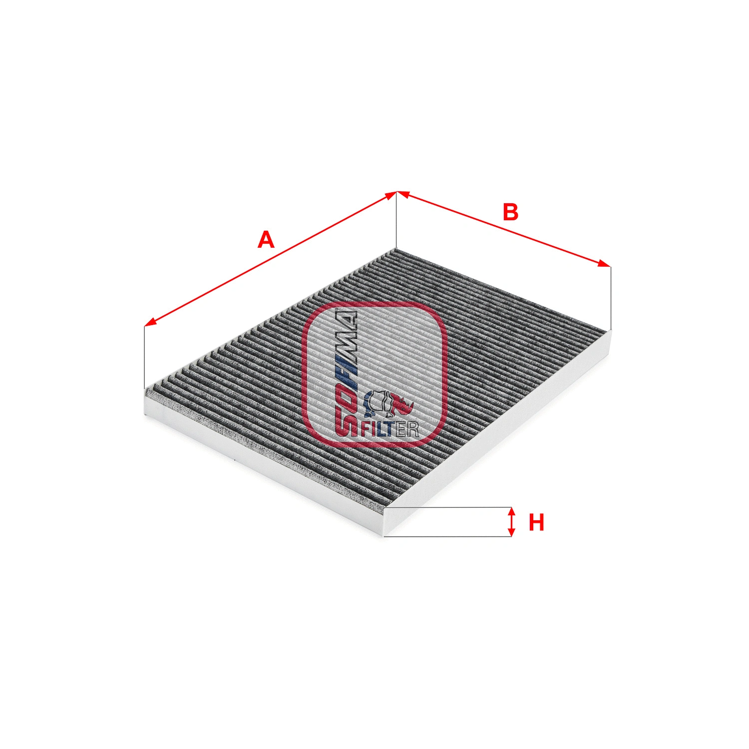 Filtre, air de l'habitacle SOFIMA S 4295 CA