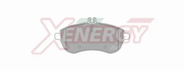 Kit de plaquettes de frein, frein à disque AP XENERGY X40988
