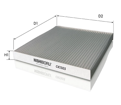 Filtre, air de l'habitacle TECNECO FILTERS CK1303