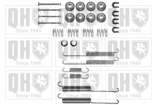 Kit d'accessoires, mâchoire de frein QUINTON HAZELL BFK413