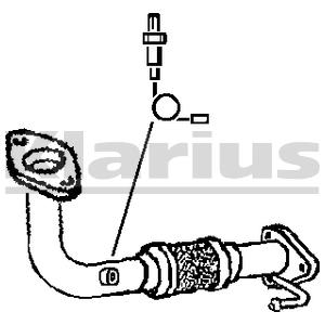 Tuyau d'échappement VEGAZ GmbH HOR-78