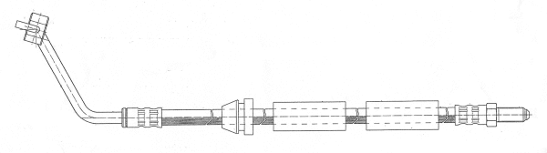 Flexible de frein CEF 511040