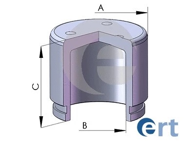 Piston, étrier de frein ERT 150292-C