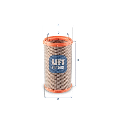 Filtre à air UFI 27.F51.00