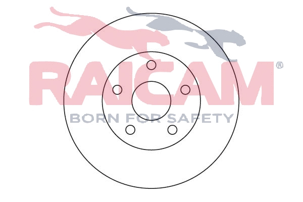 Disque de frein RAICAM RD00804