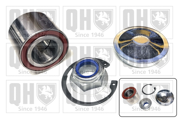 Kit de roulements de roue QUINTON HAZELL QWB1088