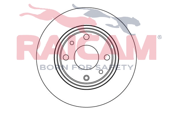 Disque de frein RAICAM RD00204
