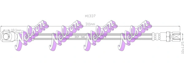Flexible de frein KAWE H1337