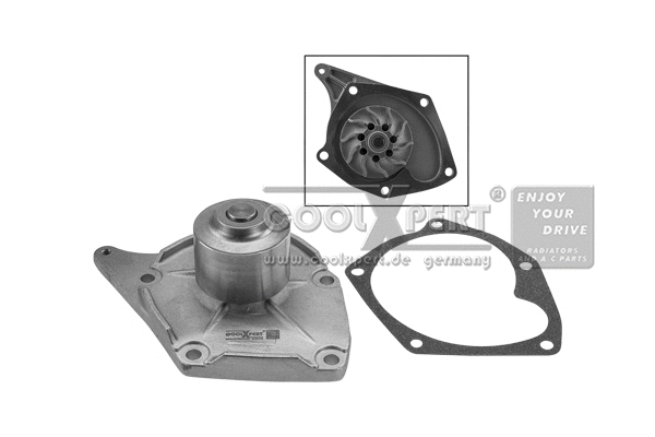 Pompe à eau, refroidissement du moteur BBR Automotive 001-10-21787