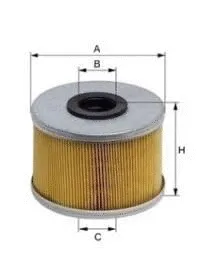 Filtre à carburant UNIFLUX FILTERS XN620